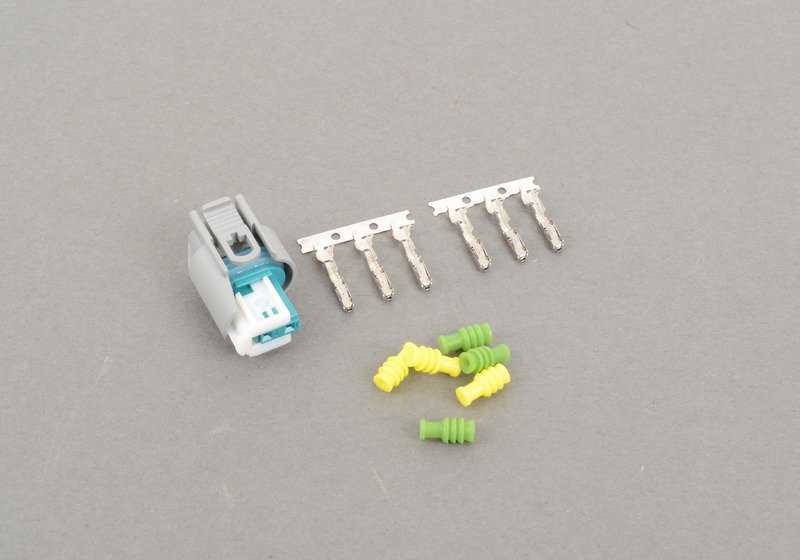 Kit conector eléctrico 2 pines OEM 61132359999 para BMW {E81,E82,E87,E87N,E88,F20,F20N,F21,F21N,F40,F52,F22,F22N,F23,F23N,F44,F45,F45N,F46,F46N,F87,F87N,G42,G87,U06,E36,E46,E90,E90N,E91,E91N,E92,E92N,E93,E93N,F30,F30N,F31,F31N,F34,F34N,F35,F35N,F80,