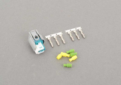 Kit conector eléctrico 2 pines OEM 61132359999 para BMW {E81,E82,E87,E87N,E88,F20,F20N,F21,F21N,F40,F52,F22,F22N,F23,F23N,F44,F45,F45N,F46,F46N,F87,F87N,G42,G87,U06,E36,E46,E90,E90N,E91,E91N,E92,E92N,E93,E93N,F30,F30N,F31,F31N,F34,F34N,F35,F35N,F80,