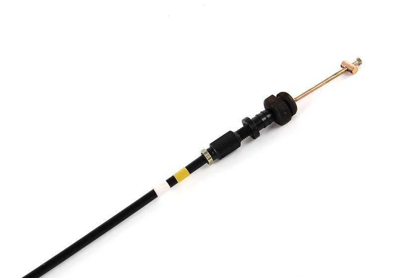 Cable de control de velocidad (cruise control) OEM 65711387004 para BMW E36 320i (versiones BF11, BF12, BF21, BF22, BJ11, BJ12, CB11, CB12, CB21, CB22). Original BMW.