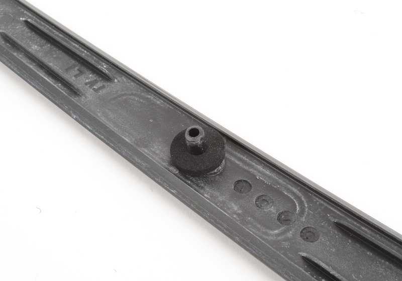 Front left door bamboo wood strip for BMW E60N, E61N (OEM 51416983779). Original BMW
