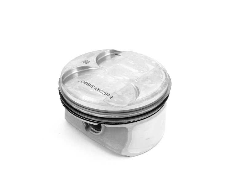 Mahle piston for BMW E82, E87, E88, E90, E91, E92, E93, E60, E61, F10, F11, F18, E63, E64, E65, E66, F01, F02, E84, F25, E70, E85, E86, E89 (OEM 11257558528). Genuine BMW