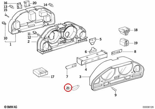 Adesivo "Super Unlead Fuel" OEM 71212122086 para BMW E36, E34. BMW genuíno.