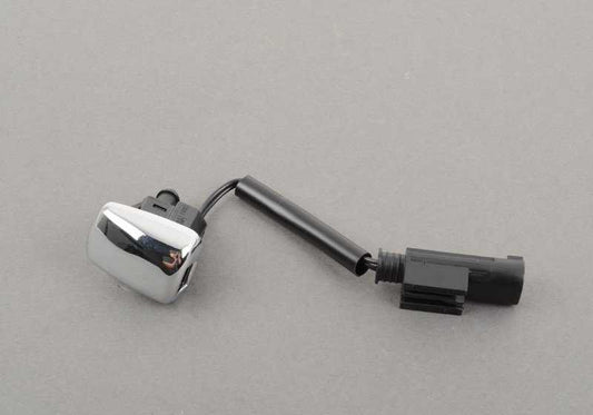 Boquilla del limpiaparabrisas cromada OEM 61667054447 para BMW E60, E61, E63, E64. Original BMW.