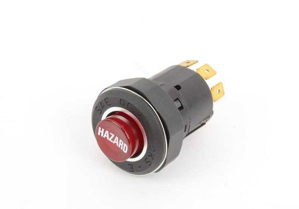 Interruptor de luces de emergencia OEM 61311356193 para BMW Serie 3 (E21), Serie 5 (E12). Original BMW.