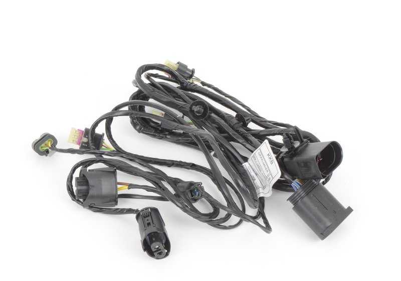 Câblage du pare-chocs avant 61129304728 pour BMW x3 F25 {SDRIVE18D, SDRIVE20I, XDRIVE20D}. BMW d'origine.