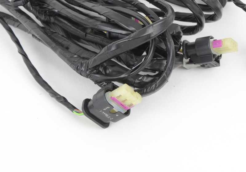 Câblage du pare-chocs avant 61129304728 pour BMW x3 F25 {SDRIVE18D, SDRIVE20I, XDRIVE20D}. BMW d'origine.
