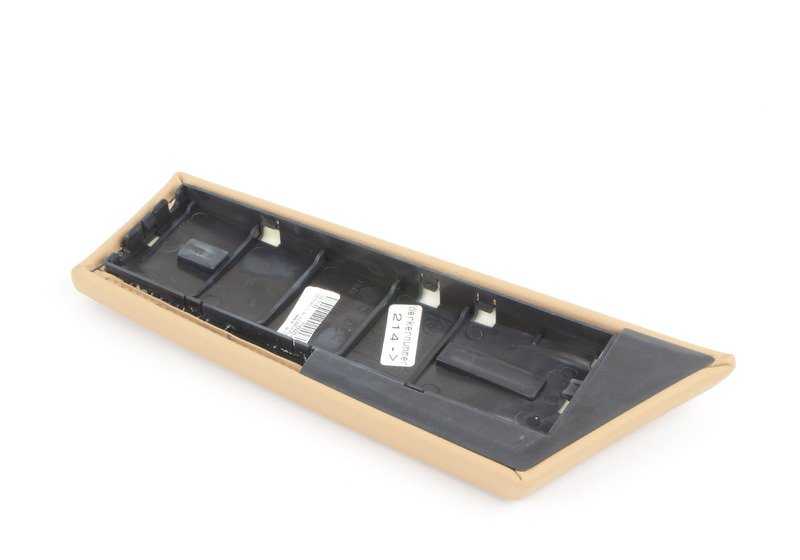 Reposabrazos central OEM 51167133220 para BMW E60, E61. Original BMW.