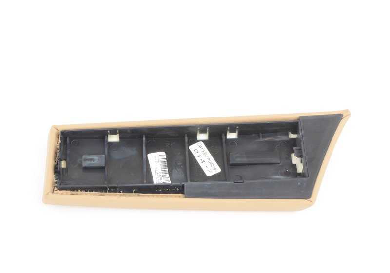 Reposabrazos central OEM 51167133220 para BMW E60, E61. Original BMW.