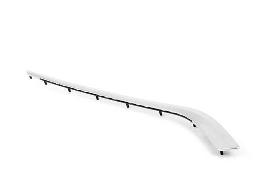 Moldura decorativa delantera derecha OEM 51417389534 para BMW F32, F33, F82, F83. Original BMW.