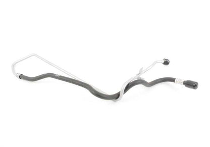 Endereço assistido pelo tubo de retorno 32412283598 para BMW E90, E90N, E92, E92N, E93, E93N. BMW original.