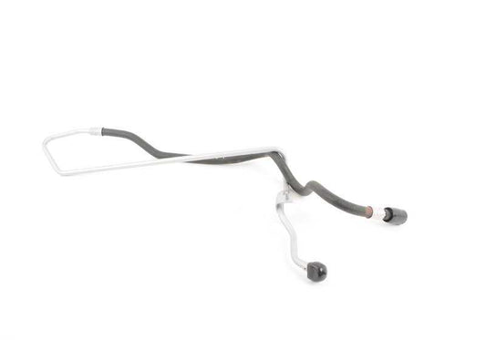 Endereço assistido pelo tubo de retorno 32412283598 para BMW E90, E90N, E92, E92N, E93, E93N. BMW original.