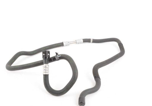 Tubería de retorno del radiador OEM 32412283898 para BMW E90, E90N, E92, E92N, E93, E93N. Original BMW.