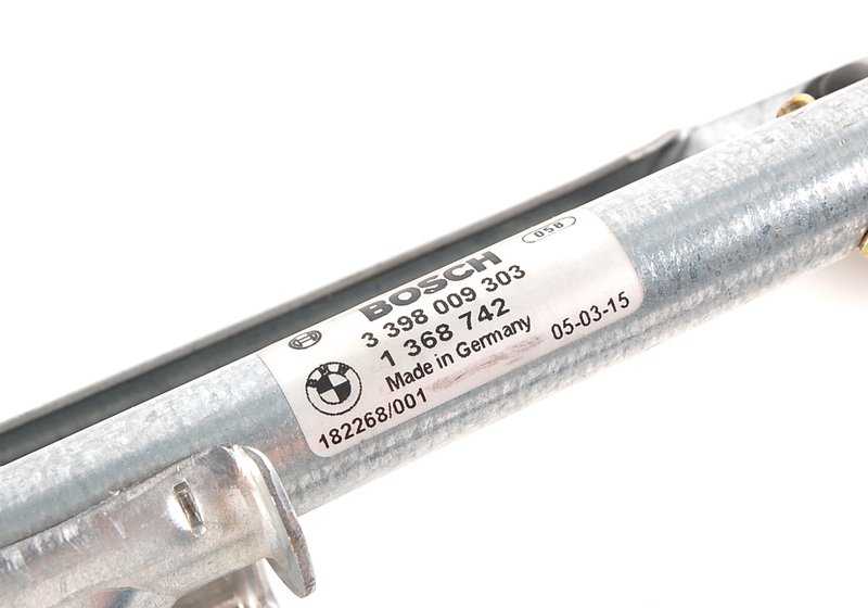 Mecanismo limpiaparabrisas OEM 61611368742 para BMW E12, E28. Original BMW.