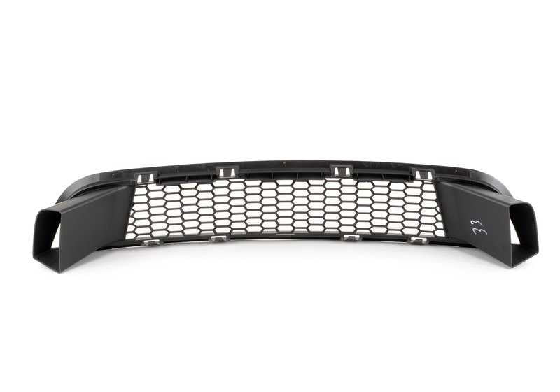 Rejilla central de entrada de aire OEM 51118050345 para BMW F06, F12, F13. Pieza original BMW.