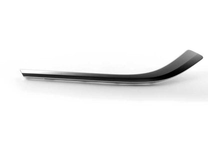Moldura decorativa trasera izquierda OEM 51437389771 para BMW F32, F33, F82, F83. Original BMW.