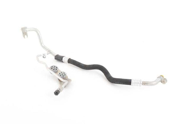 Tubería de aspiración del aire acondicionado OEM 64509181833 para BMW E60, E61, E63 y E64 (modelos M5 y M6 con motor S85). Original BMW.