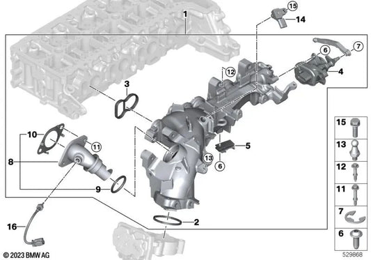 BMW Einstellungseinheit 2 U06, Serie 3 G20, G20N, G21, G21N, 4 G22, G23, G26, 5 G30N -Serie, G31N, G60, Serie 6 G32N, 7 G11N -Serie, G12N, G70, Serie 8 G14, G15, G15, G16, X1 U11, X3 G01, G01N, X4 G02, G02N, X5 G05, G05N, X6 G06, G06N, X7 G07, G07N