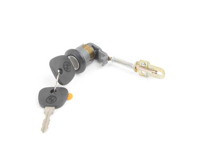 Cierre con llave izquierdo OEM 51211900871 para BMW E28 518i, 520i {todos los modelos compatibles}. Original BMW.