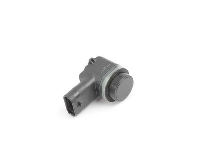 Sensor de aparcamiento (PDC) OEM 66209270500 para BMW X3 E83 (modelos 1.8d, 2.0d, 2.0i, 2.0sd). Conector recto ultrasónico negro. Original BMW.
