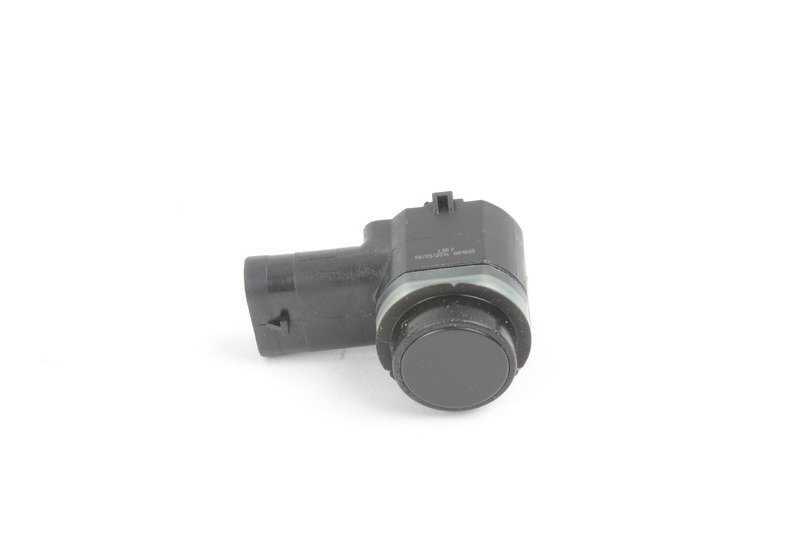 Sensor de aparcamiento (PDC) OEM 66209270500 para BMW X3 E83 (modelos 1.8d, 2.0d, 2.0i, 2.0sd). Conector recto ultrasónico negro. Original BMW.