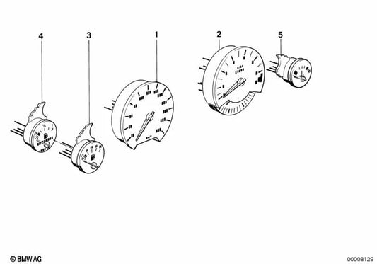 Mémoire de carburant pour BMW E34, E32 (OEM 62138350558). BMW d'origine