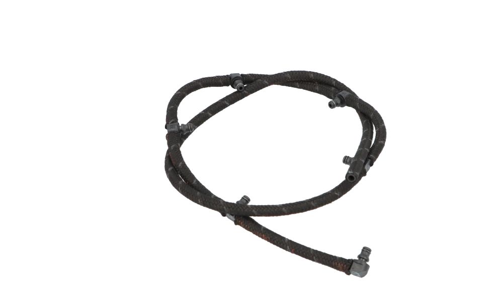 Tubería del aceite de fuga OEM 13537789607 para BMW E39, E38, E65, X5 E53. Original BMW.