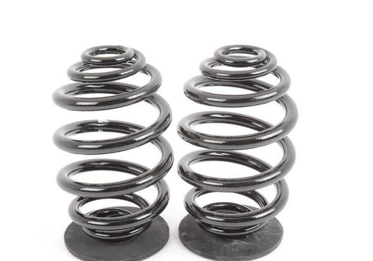 Juego de muelles de barril OEM 33539065357 para BMW E36. Compatible con todos los modelos E36 (3 puertas, 4 puertas, Touring, Cabrio, Compact). Original BMW.