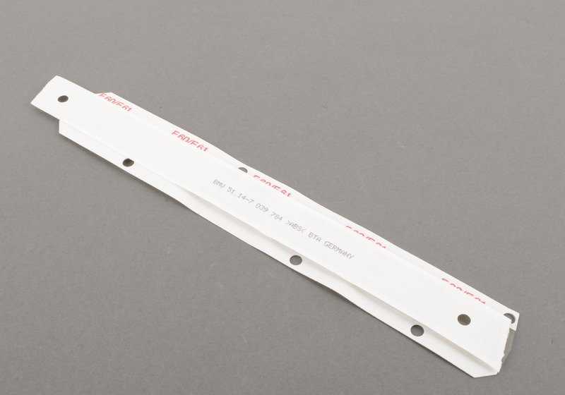 Emblema trasero "525i" OEM 51147039784 para BMW Serie 5 {E60, E60N, E61, E61N}. Original BMW.
