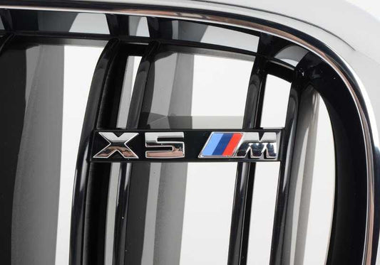 Rejilla decorativa delantera izquierda OEM 51118056323 para BMW X5 F85. Original BMW.