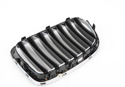 Rejilla decorativa delantera OEM 51117347670 para BMW E84 (X1). Original BMW.