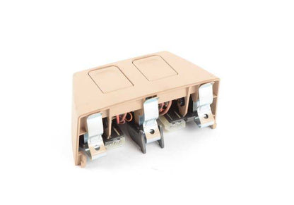Módulo embellecedor beige OEM 51168269446 para BMW E46. Original BMW.