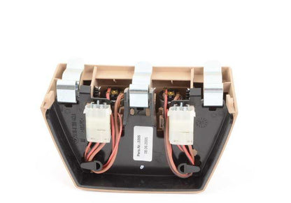 Módulo embellecedor beige OEM 51168269446 para BMW E46. Original BMW.