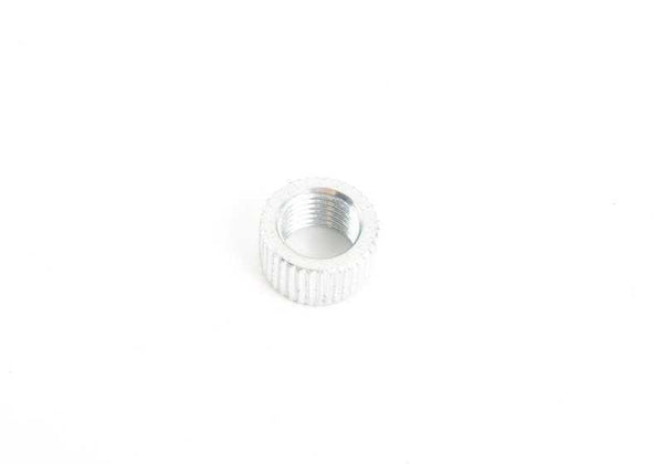 Tuerca moleteada M10x1 OEM 54129734162 para BMW E12. Pieza original BMW.
