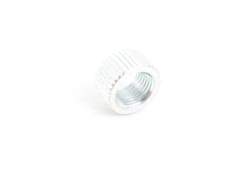 Tuerca moleteada M10x1 OEM 54129734162 para BMW E12. Pieza original BMW.