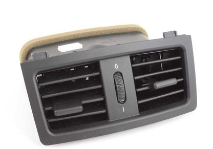 Rejilla de ventilación trasera OEM 64226911437 para BMW E60 y E61. Pieza original BMW.