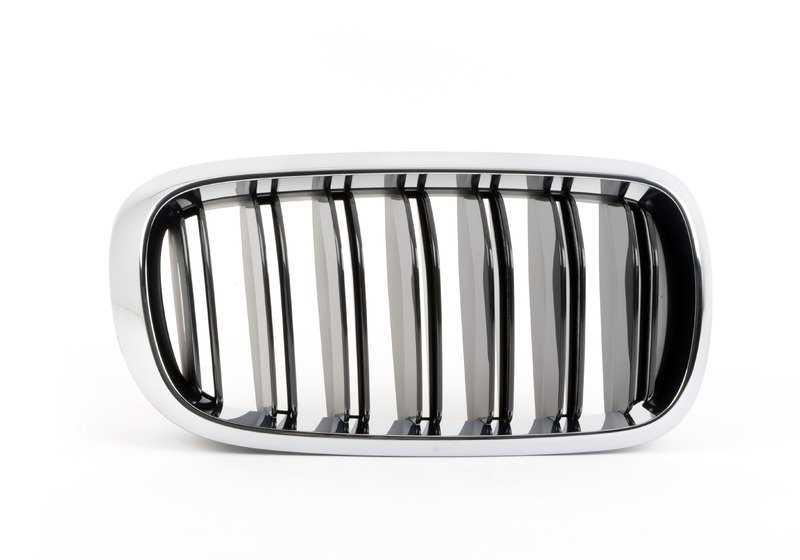 Rejilla embellecedora delantera derecha OEM 51118056324 para BMW F85, F86. Pieza original BMW.