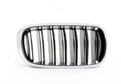 Rejilla embellecedora delantera derecha OEM 51118056324 para BMW F85, F86. Pieza original BMW.