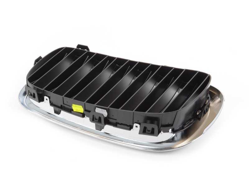 Rejilla embellecedora delantera derecha OEM 51118056324 para BMW F85, F86. Pieza original BMW.