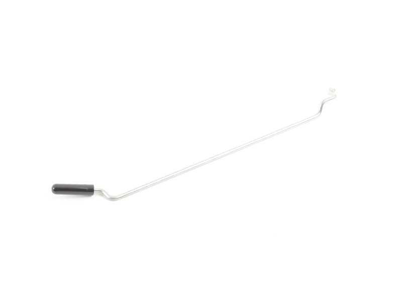 Varilla de apertura puerta trasera izquierda OEM 51227180013 para BMW X6 E71 (xDrive30d, xDrive35d, xDrive35i, X6 M Competition) 2008–2014. Original BMW.