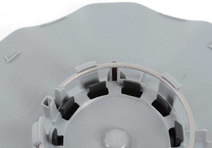 Cubierta de cubo plata OEM 36136764100 para MINI R50, Cabrio R52. Original MINI.