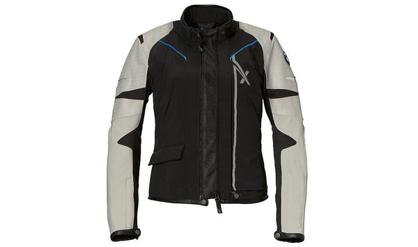 Chaqueta XRide GORE-TEX negra/plata talla 36 OEM 76137913524 para BMW Motorrad. Original BMW Motorrad.