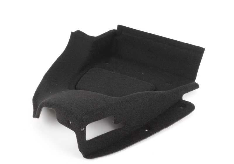 Revestimiento lateral derecho del maletero OEM 51477262286 para MINI R56 (Cooper, Cooper S, Cooper D) con cambio manual o automático. Compatible con modelos fabricados entre 2006 y 2013. Pieza original MINI.