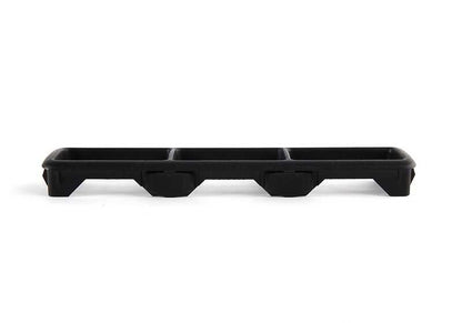 Marco embellecedor curvado 3 elementos OEM 61311387999 para BMW E36 316i (modelos con motor M40 y M43, manual y automático, años 1990-1999). Original BMW.