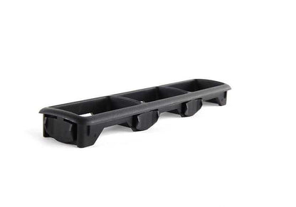 Marco embellecedor curvado 3 elementos OEM 61311387999 para BMW E36 316i (modelos con motor M40 y M43, manual y automático, años 1990-1999). Original BMW.