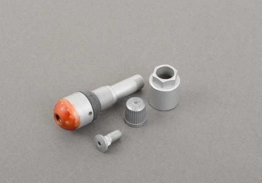 Válvula de sensor de presión larga RDC OEM 36146792827 para BMW E82, E88, F22, E46, E90, E91, E92, E93, F30, F31, F34, F32, F33, E39, F06, F12, F13, E38, E84, F25, F26, E89 y MINI R56, R59, R52, R57, R55, R60, R58, R61. Original BMW y MINI.