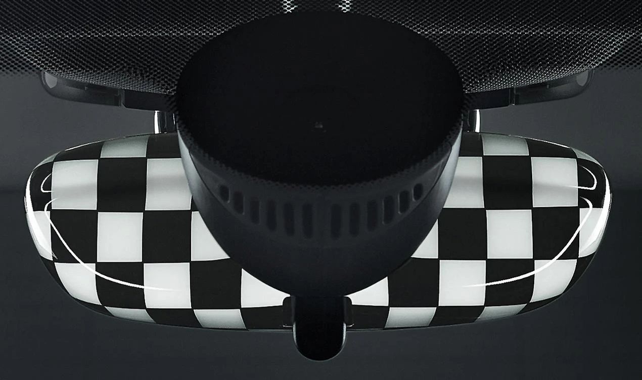 Innenspiegelabdeckung OEM 51162353713 für MINI F56, F55, Clubman F54, Cabrio F57, Countryman F60. Originaler MINI.