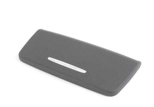 Embellecedor frontal consola central OEM 51167898850 para BMW E90 M3, E92 M3. Compatible solo con versiones con cambio manual y tracción trasera. Original BMW.