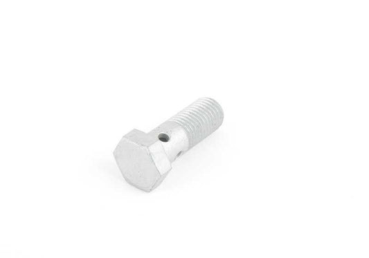 Tornillo hueco OEM 11151438305 para BMW E53 X5 4.4i, 4.6is y E52 Z8. Componente de ventilación del motor. Original BMW.