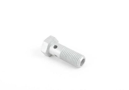 Tornillo hueco OEM 11151438305 para BMW E53 X5 4.4i, 4.6is y E52 Z8. Componente de ventilación del motor. Original BMW.