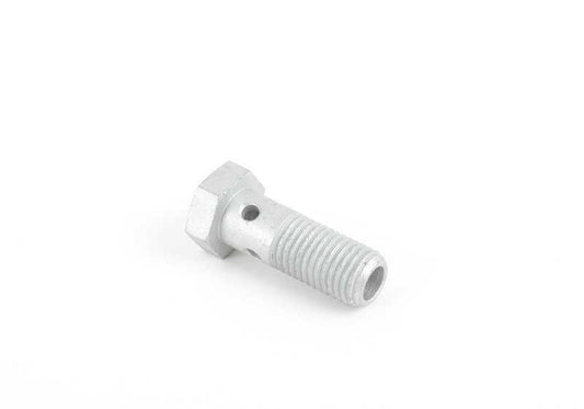 Tornillo hueco OEM 11151438305 para BMW E53 X5 4.4i, 4.6is y E52 Z8. Componente de ventilación del motor. Original BMW.